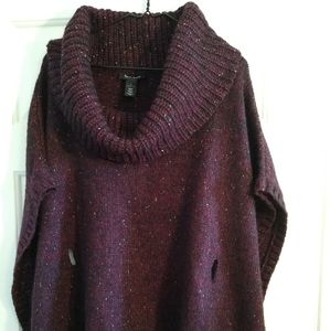 White House Black Market Poncho Sweater